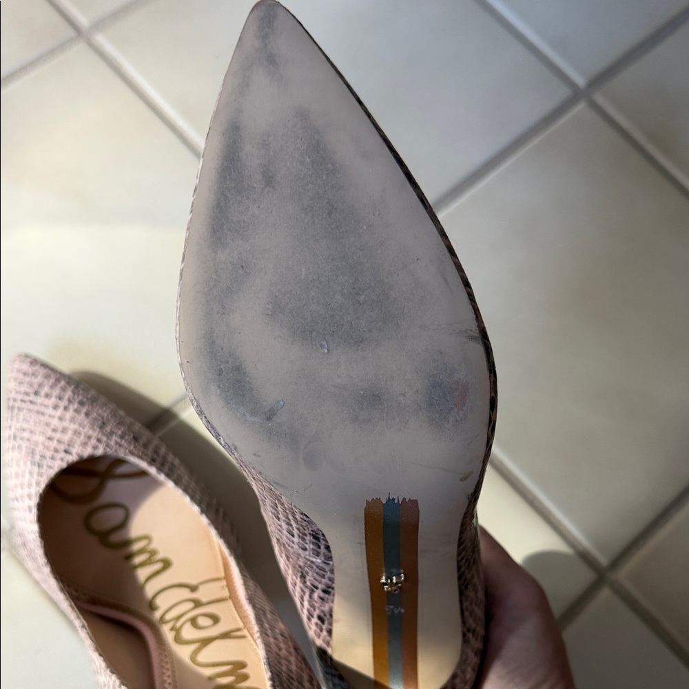 Sam Edelman Hazel Pointed Toe Pump size 8 1/2 - Picture 6 of 8